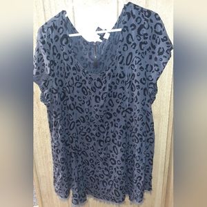 Leopard print Torrid Top